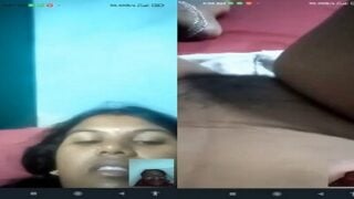 Indian village girl pussy showing video call