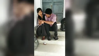 Young college lover kissing video girls